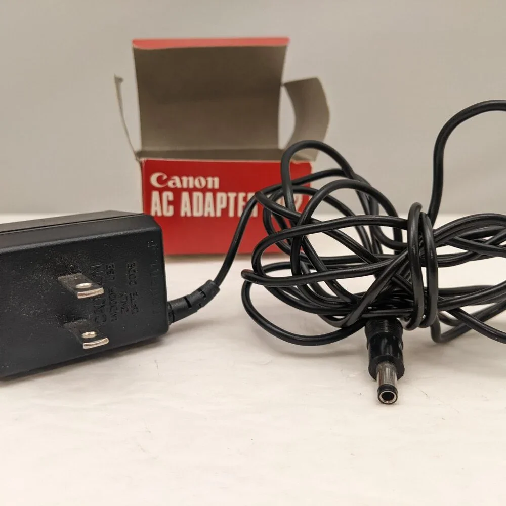 CANON 120V AC Adapter for Palmtronic LD-81 | Model AD-2 | USED